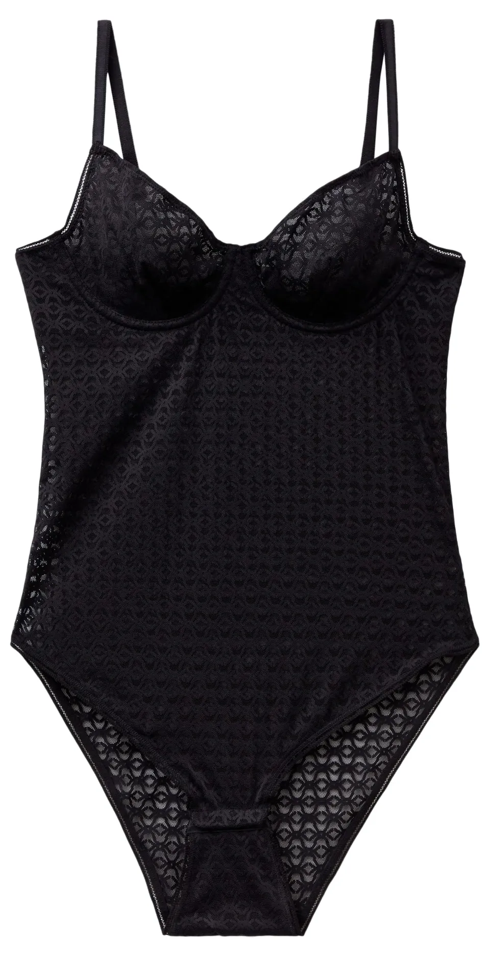 Benetton Body donna M retina jacquard logata ferretto
