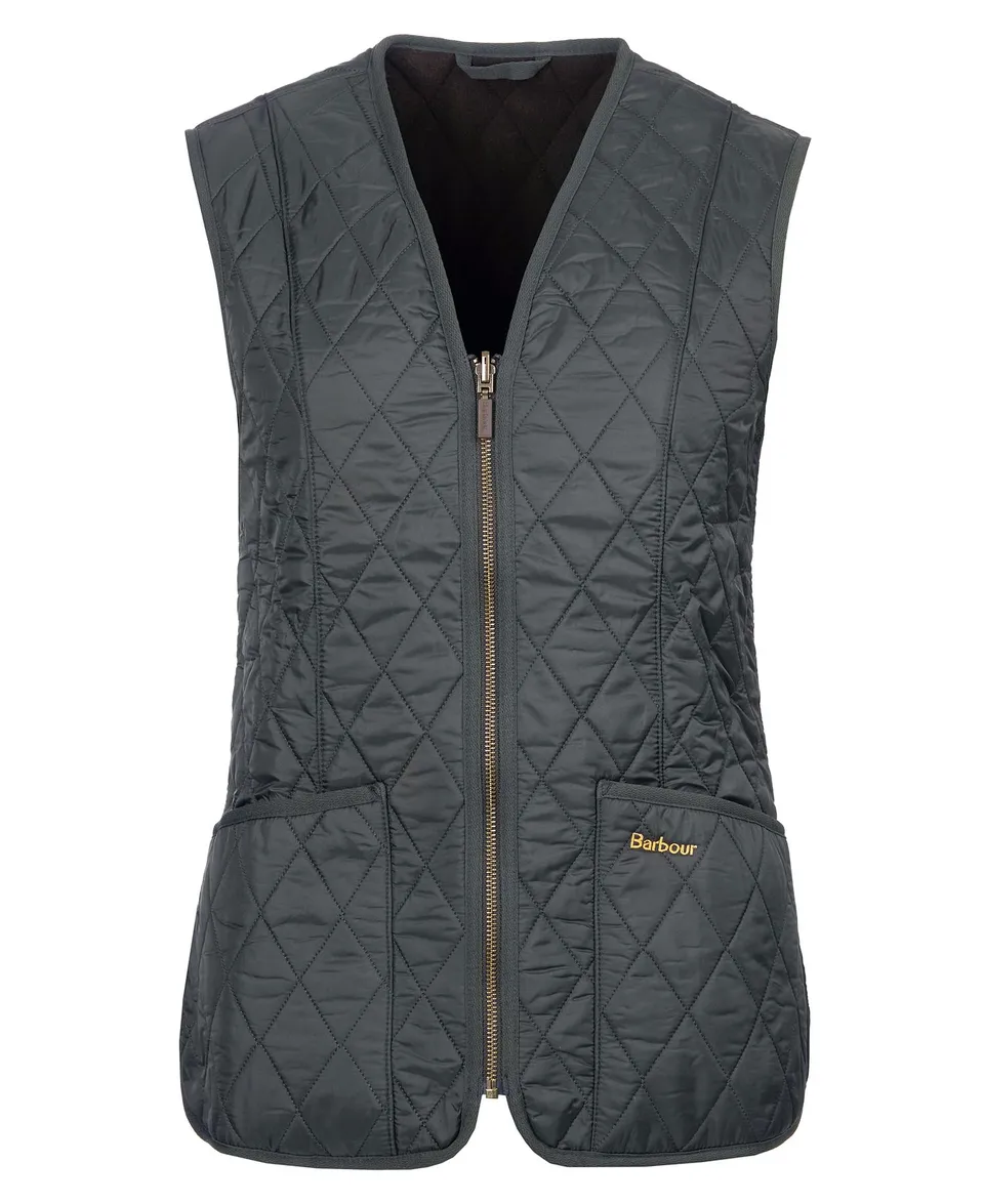 Barbour Betty Liner LLI0003 smanicato donna verde oliva