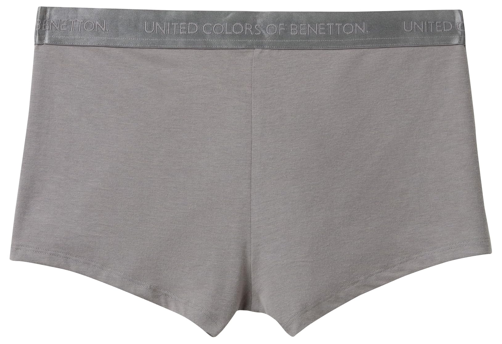 Benetton 3xkp2x00x boxer uomo L jersey stretch nero