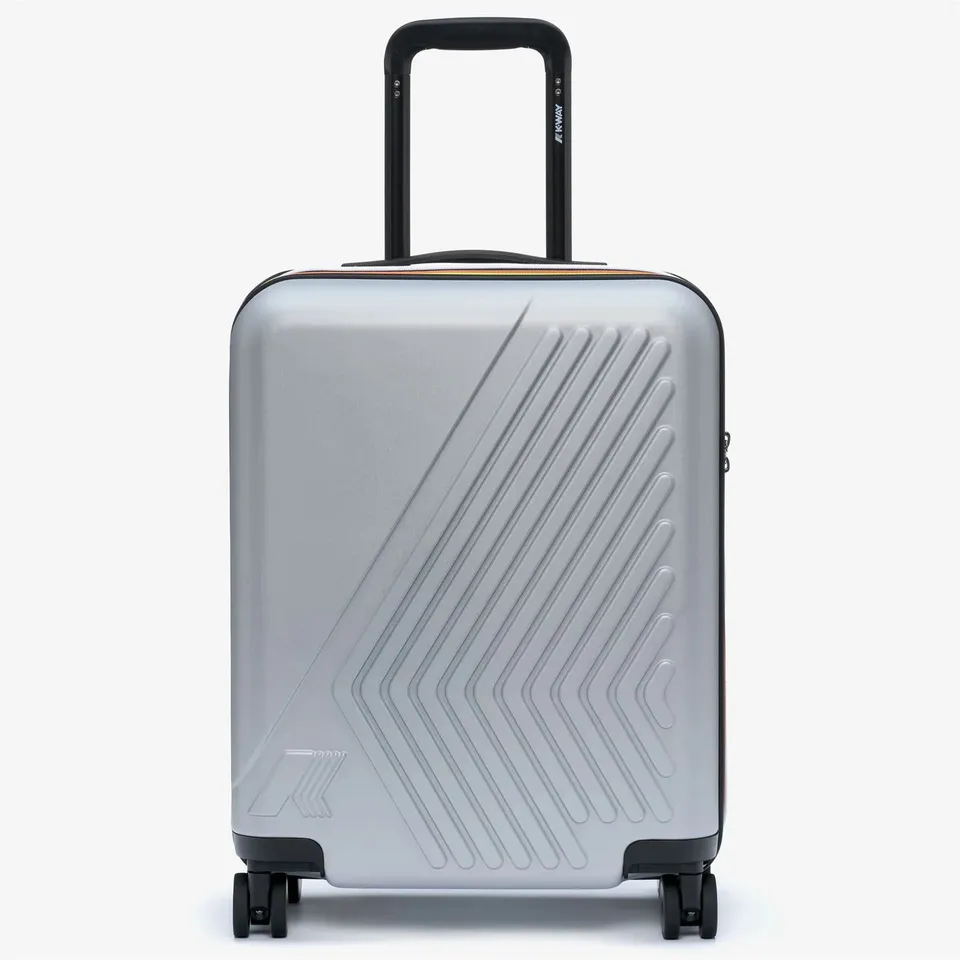 K-Way Eudoxie K4125ZW trolley rigido grigio cabina 39L