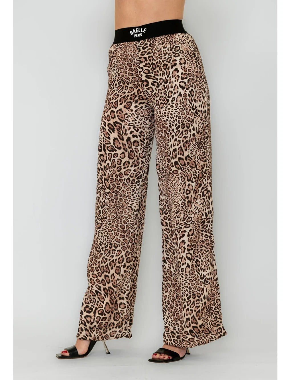 Gaëlle Paris GAABW09301 Pantalone Palazzo Maculato