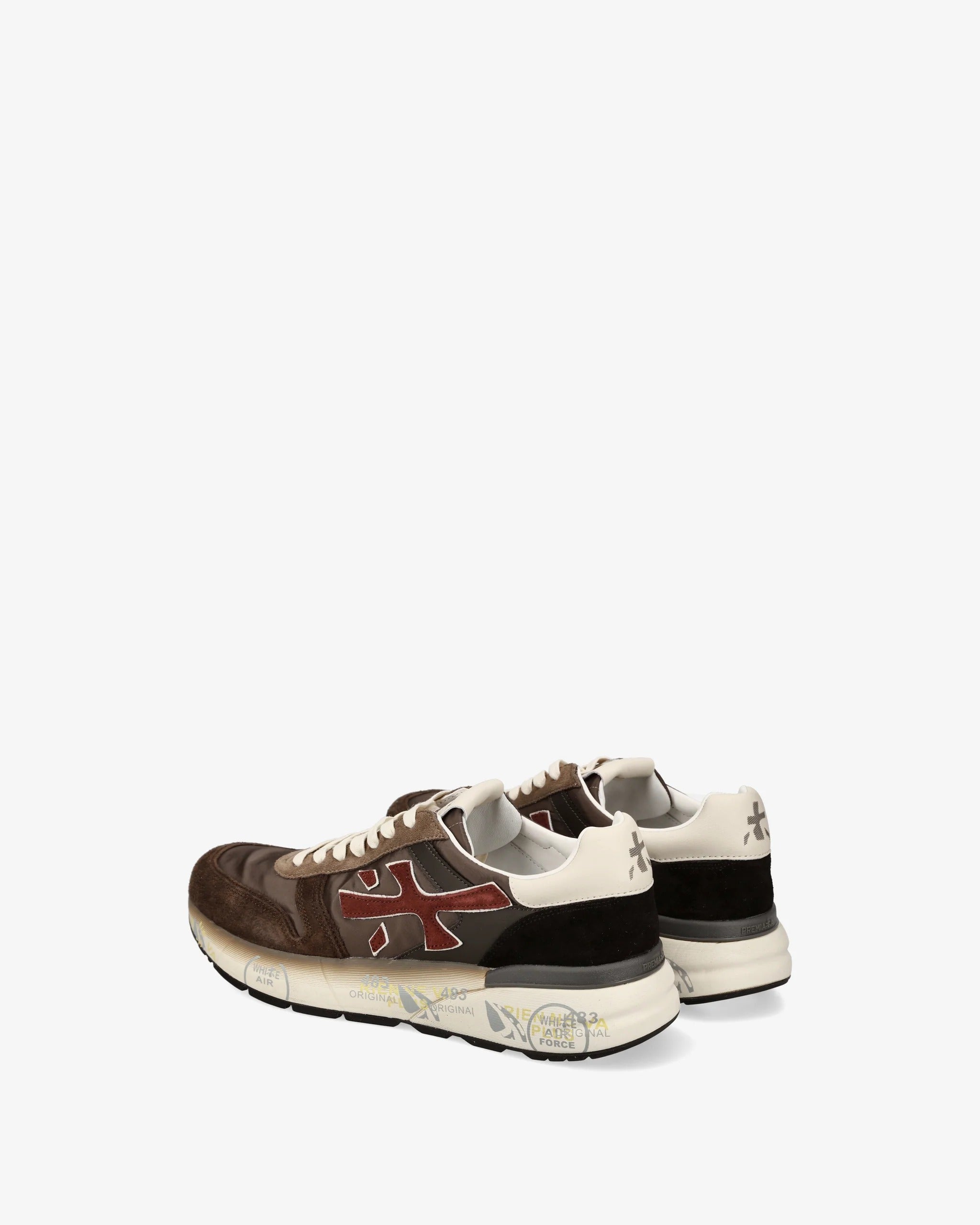 Premiata Mick 7714 Sneakers Uomo Marrone Suede