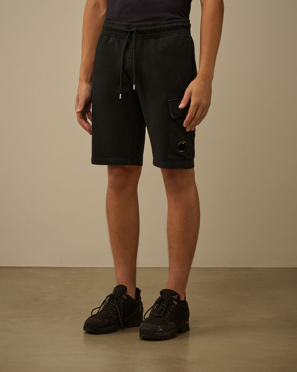 C.P. Company RCCMSB704A bermuda cargo felpa nero