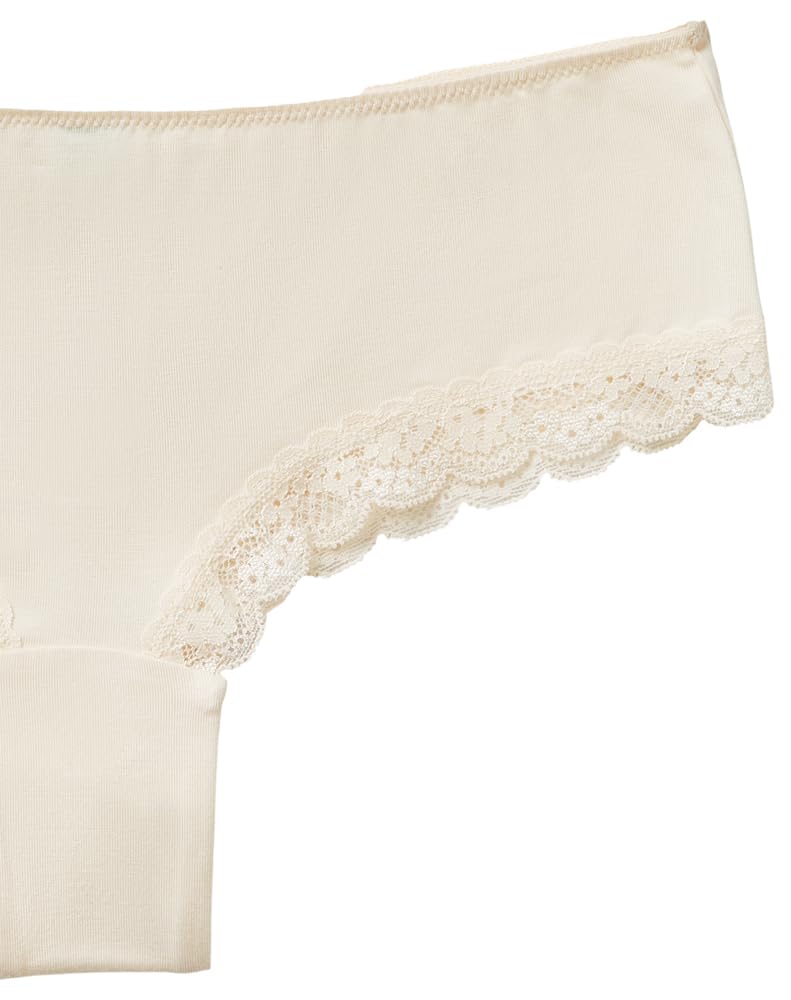 Benetton Slip 3OVL1S02B brasiliana beige XS modal pizzo
