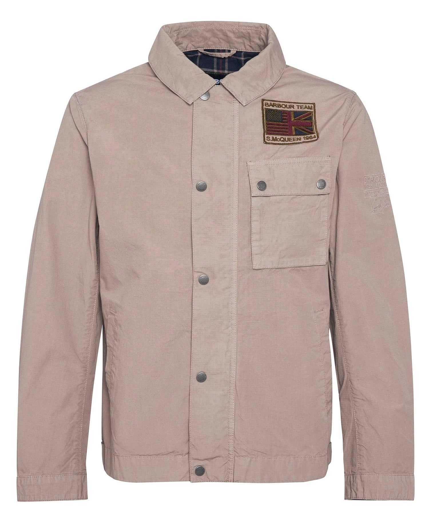 Barbour MCA0976 Giacca Uomo Timberwolf Cotone