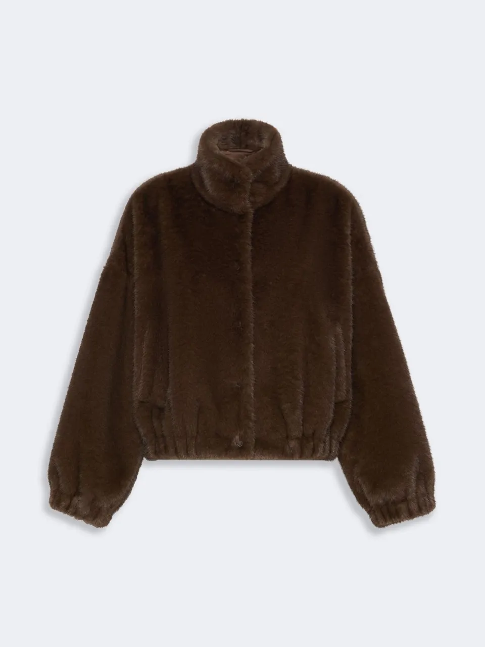 Weekend Max Mara Anemone Giacca Ecopelliccia Marrone