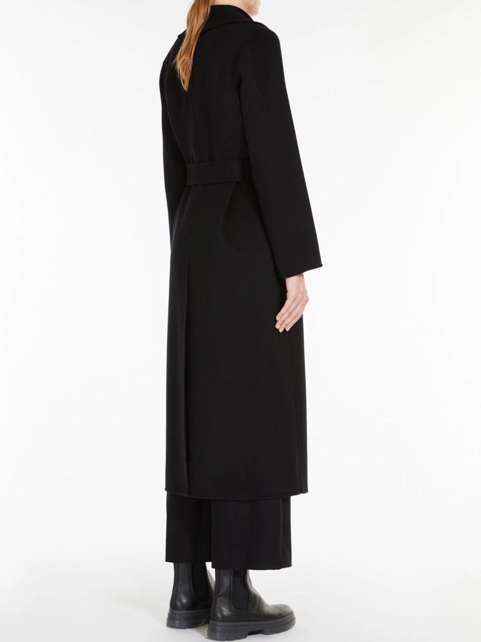 'S Max Mara Poldo POLDO013 cappotto donna nero