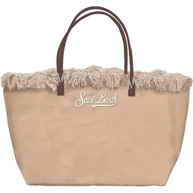 MC2 Saint Barth City Bag Fringe 01741L borsa beige