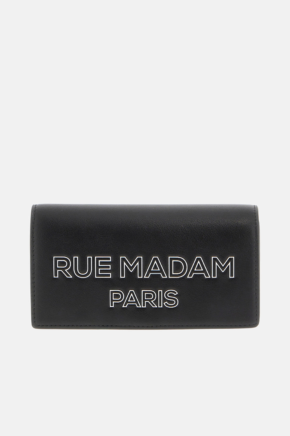 Rue Madam 1576 The Case Spring Borsa Nera Ecopelle