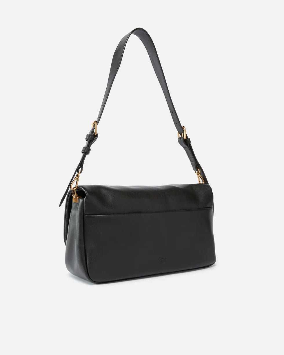 Pinko Love Click Soft 106178A0QO Borsa Nero Pelle