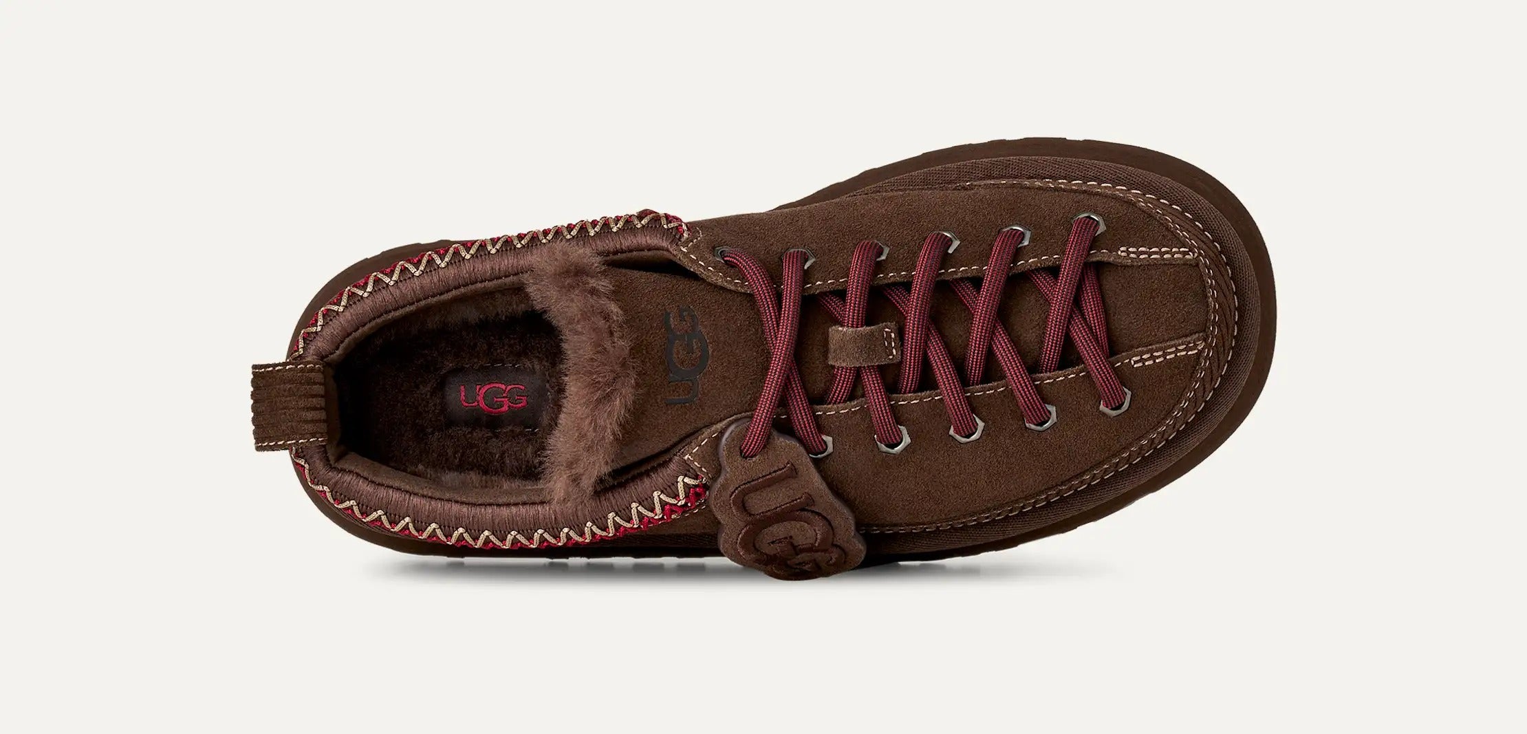 UGG Heritage Lace-Up 1180361 ciabatta Burnt Cedar
