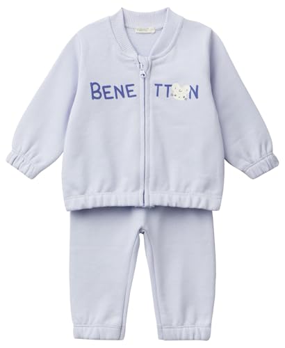 Benetton Felpe e Tute Completo Giacca Pantaloni Cotone Zip