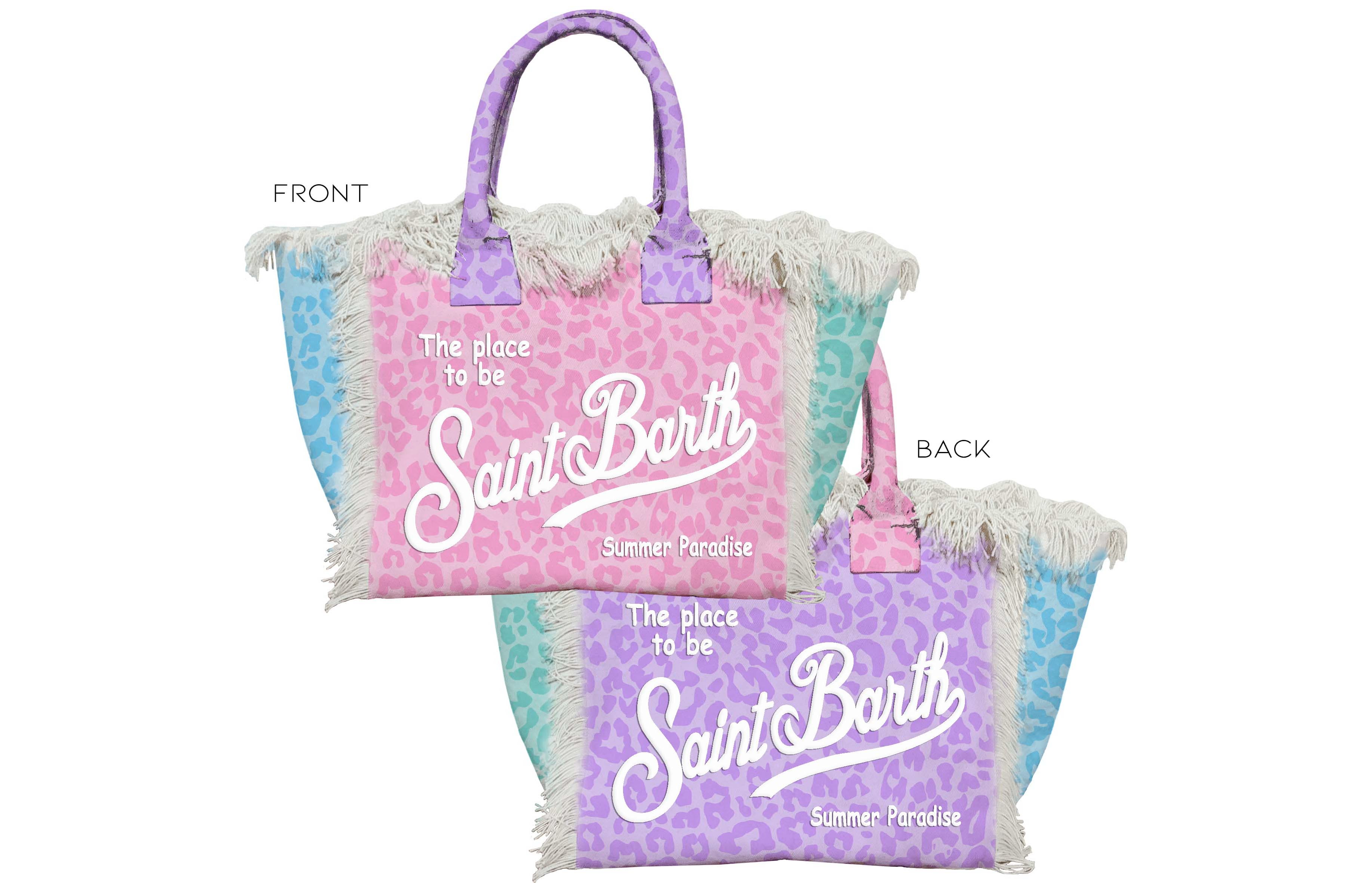 MC2 Saint Barth Vanity Mini 03447L Borsa Leopard Multicolor