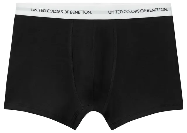 United Colors of Benetton Boxer Cotone Bio Elastico 9 cm