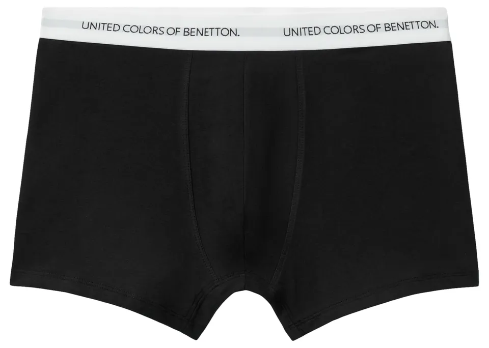 United Colors of Benetton Boxer Cotone Bio Elastico 9 cm