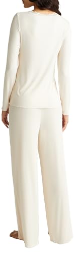 Benetton pigiama donna costina modal scollo barchetta taglia S