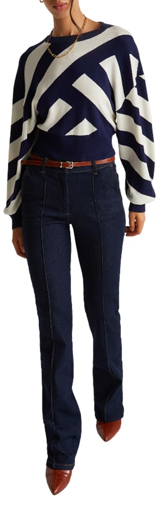 Benetton Maglieria 1081e10ej Maglia Cropped M
