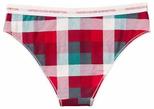Benetton Intimo Slip Donna Cotone XS Elastico Logato