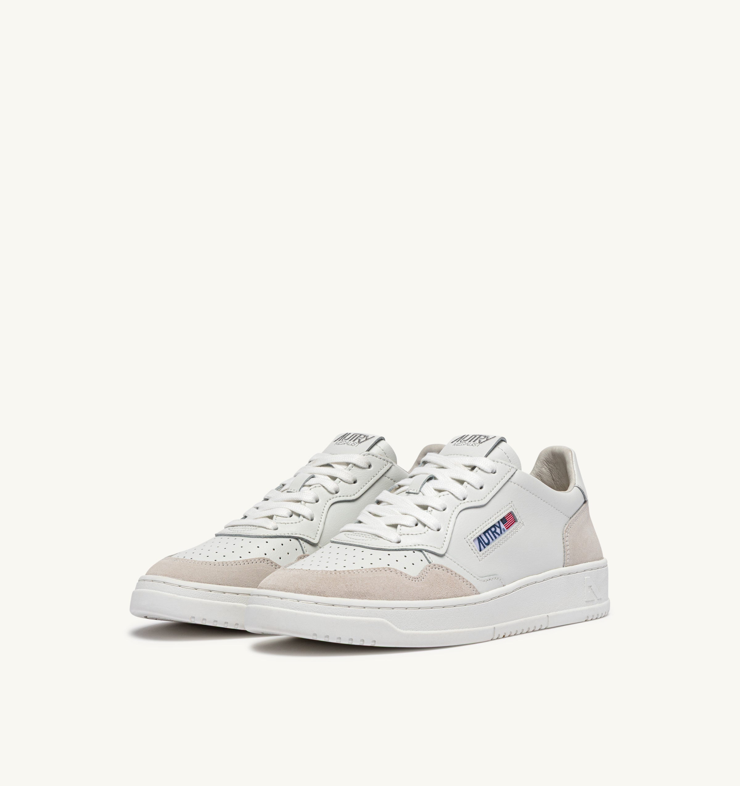 Autry Medalist Low AULM-LS30 sneakers bianco beige pelle