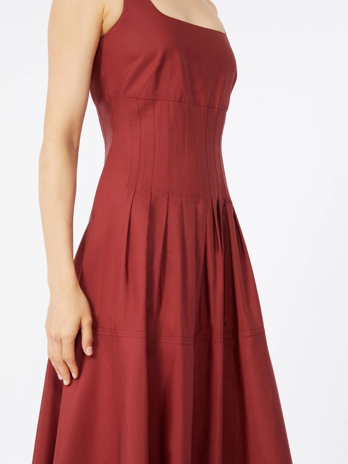 Max Mara Studio Feltre MSTFELTRE074 abito mattone donna