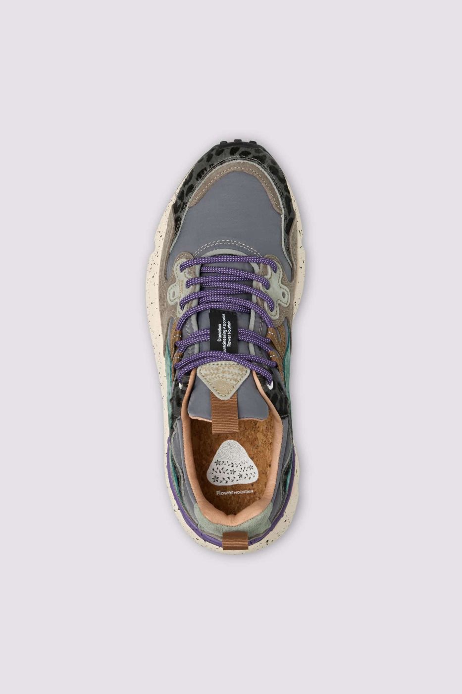 Flower Mountain Yamano 3 2017818 56 sneakers grigio scuro