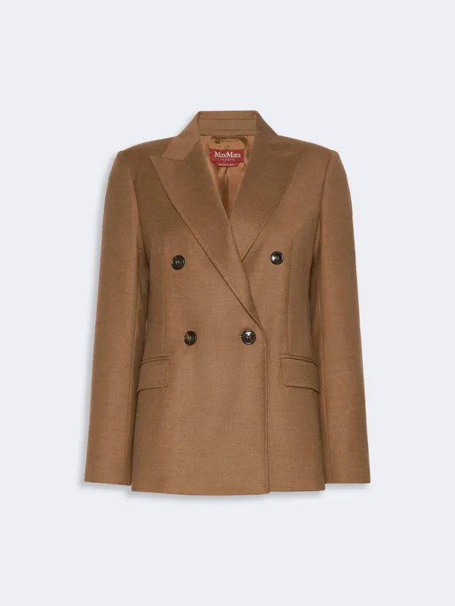Max Mara Studio Uditore MSTUDITORE blazer cuoio