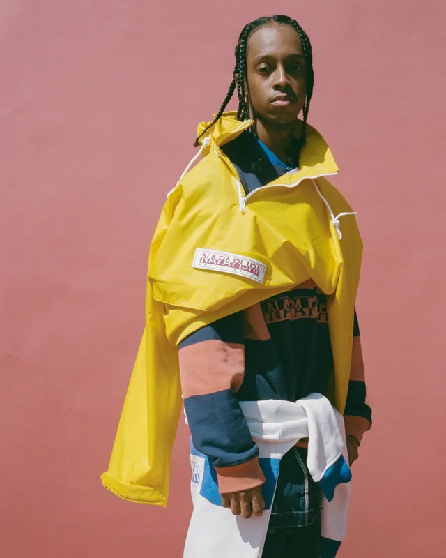 Martine Rose Rainforest Jacket giacca gialla oversize