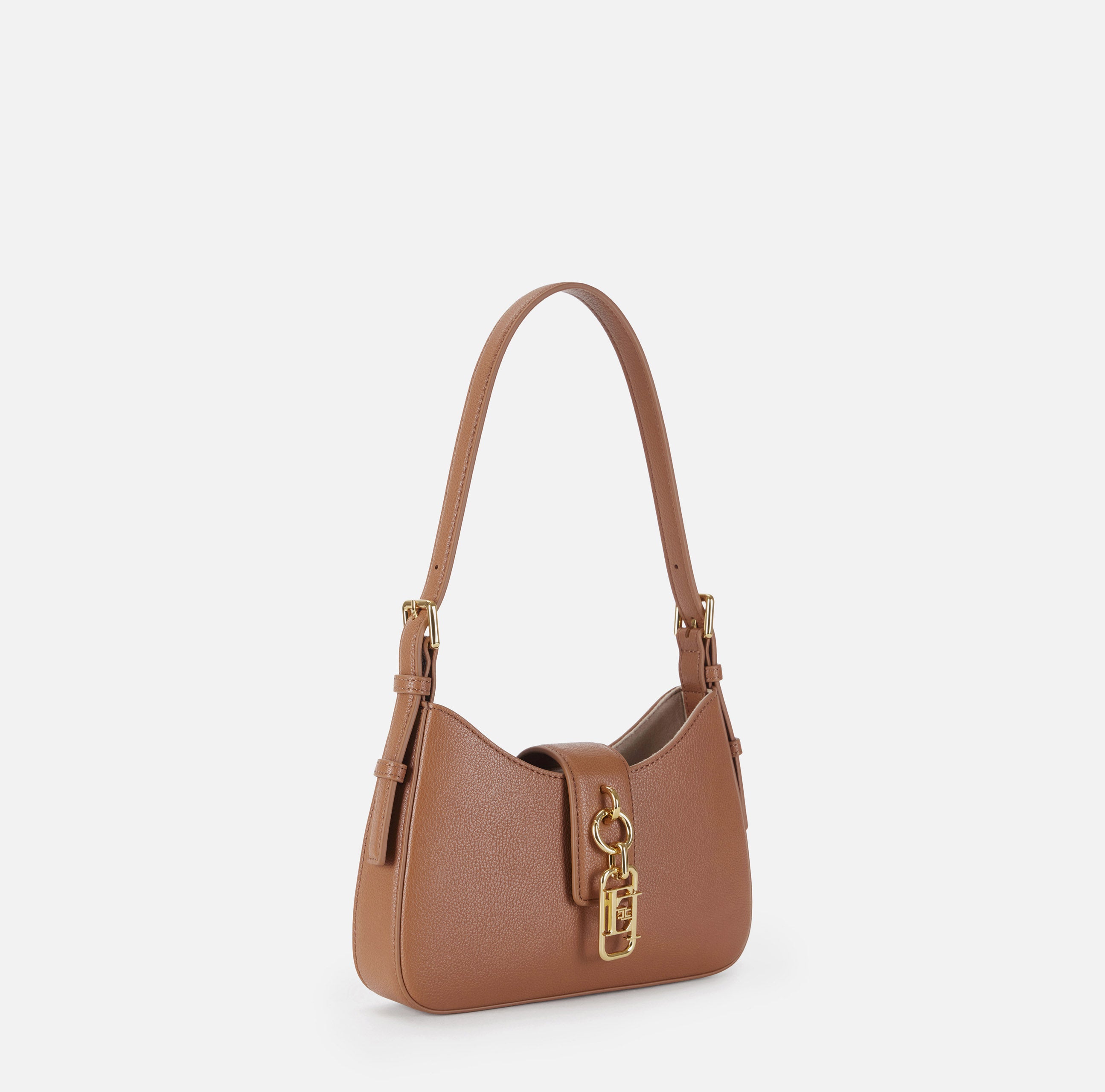 Elisabetta Franchi BS24A62E Borsa Hobo Donna Cuoio Ecopelle