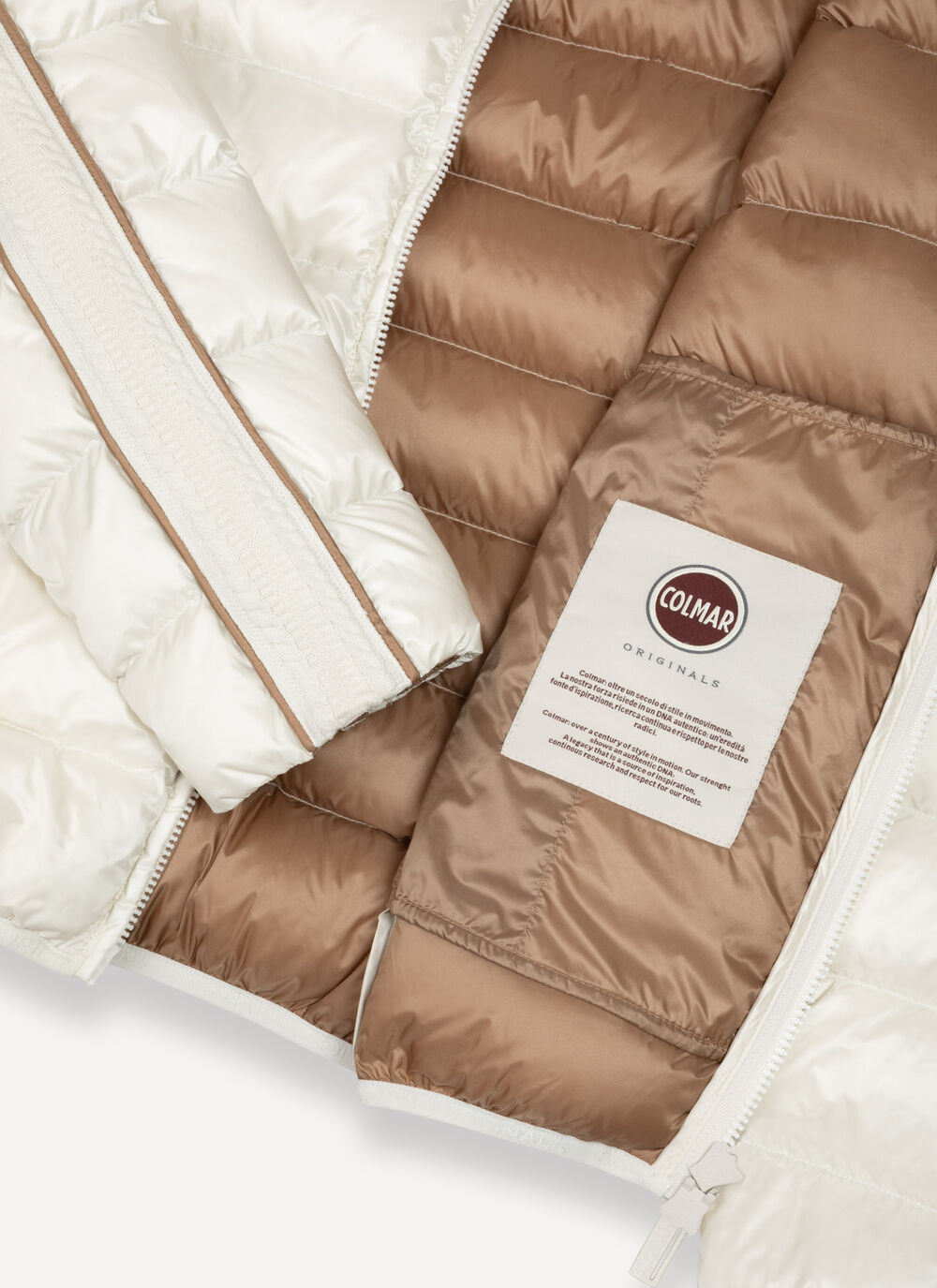 Colmar Heritage 22000022 piumino donna bianco tofu