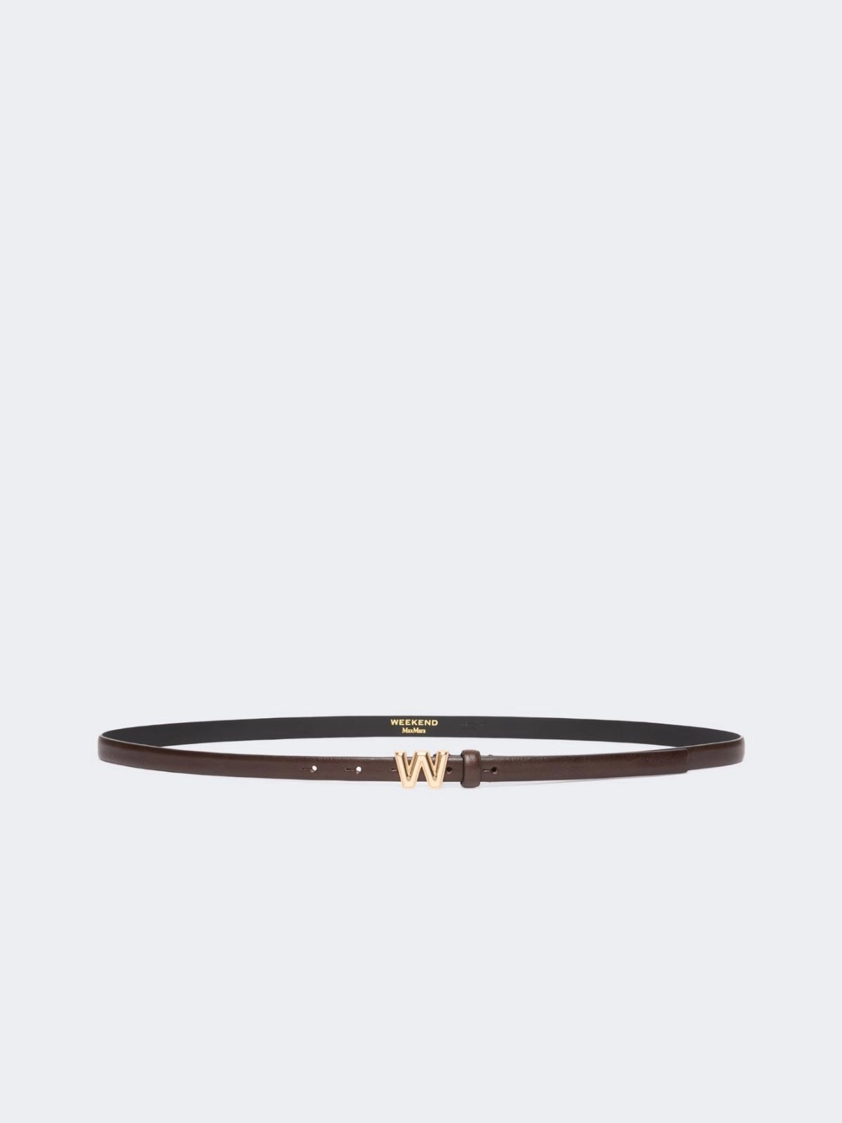 Weekend Max Mara Palude WKAPALUDE002 cintura pelle cioccolato