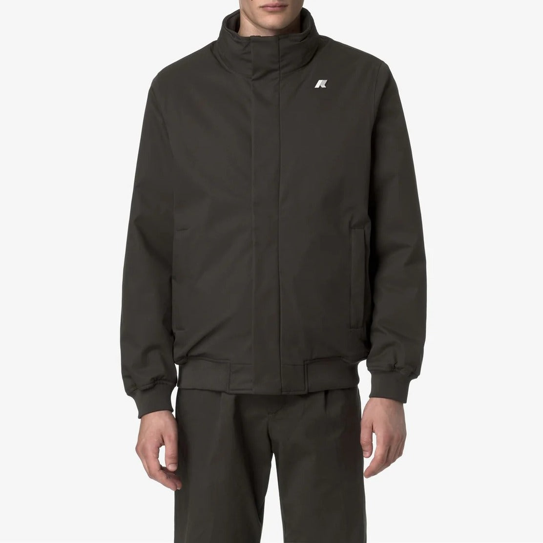 K-Way Amaury K8133EW Giacca Black Olive Imbottita