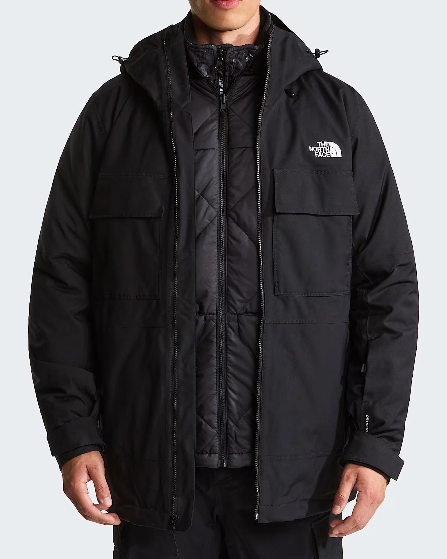 The North Face Fourbarrel NF0A7WYF Giacca uomo nera