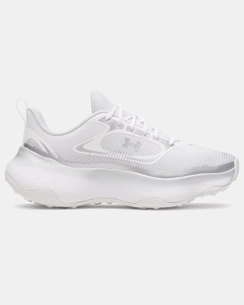 Under Armour Pulse 77-6015037 Sneaker Donna White Distant Gray