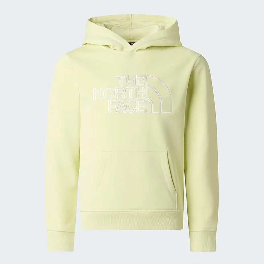The North Face Drew Peak Light NF0A8GR8 felpa ragazzi Lemon Mist