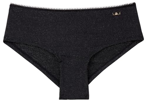 Benetton Slip 3nyw1s025 Culotte Donna Tessuto Lurex Taglia L