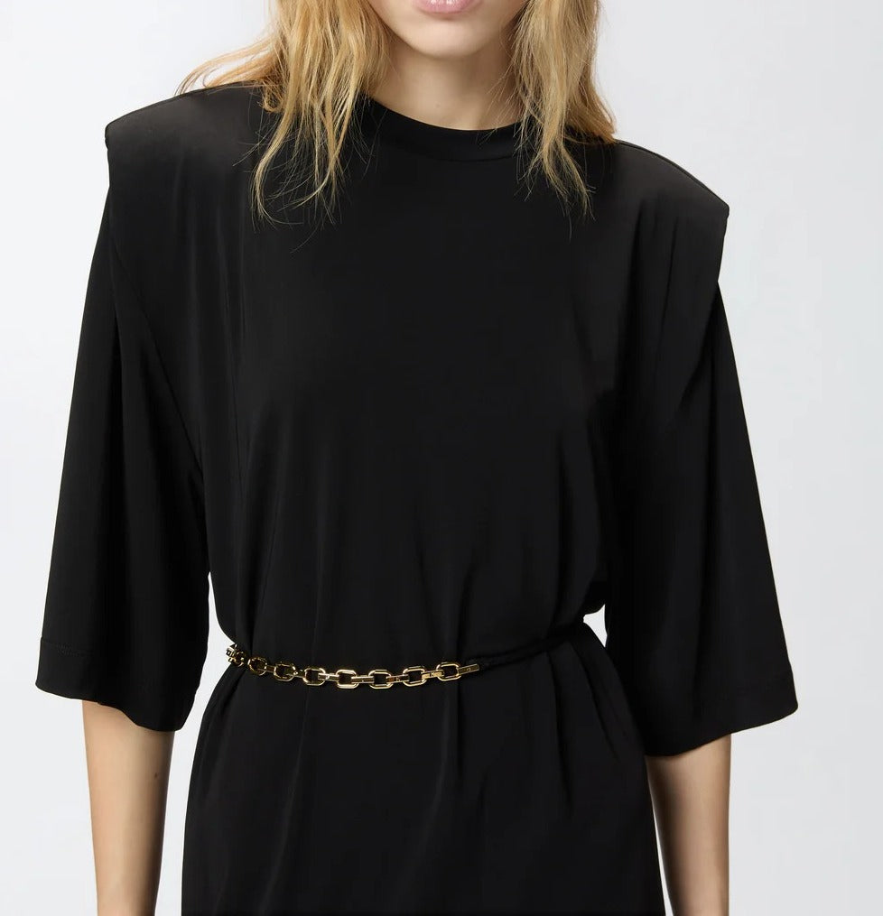 Pinko Allie 106484 A32D Abito Corto Nero XS