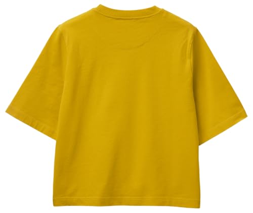 United Colors of Benetton 3BL0E17G5 T-shirt boxy XS gialla
