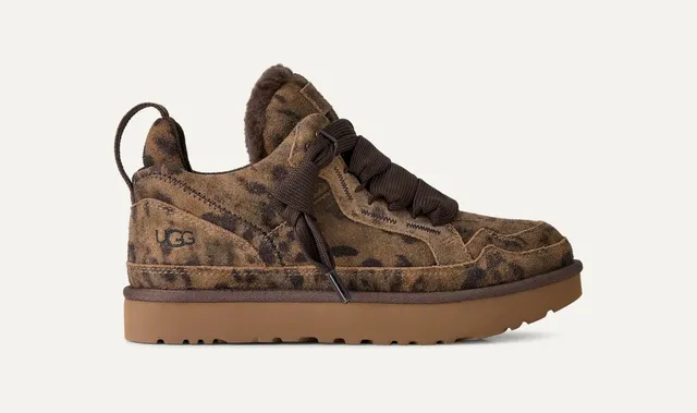 UGG Lowmel 1187485 sneakers donna chestnut camoscio