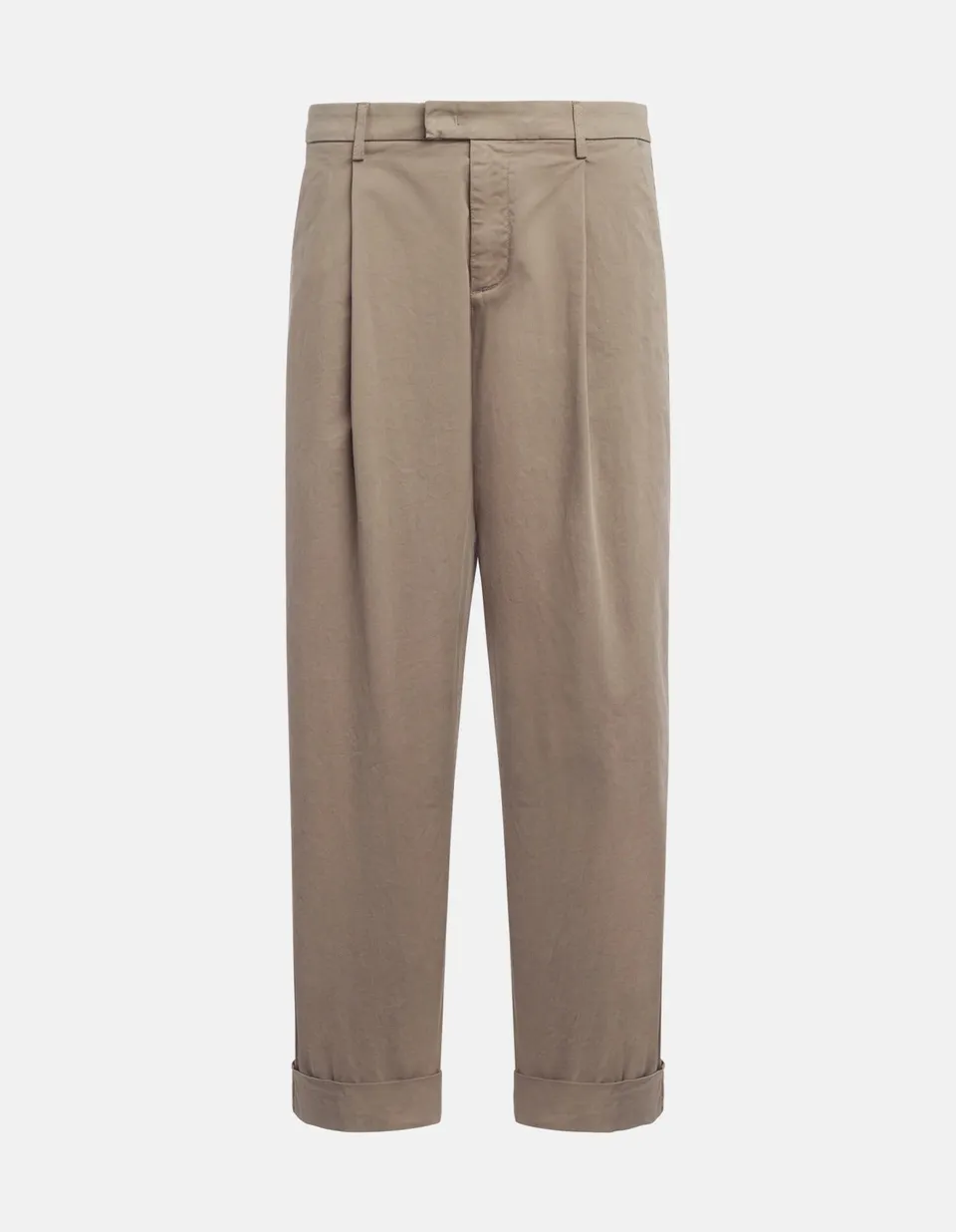 Dondup Mel Loose UP658 pantaloni uomo castoro