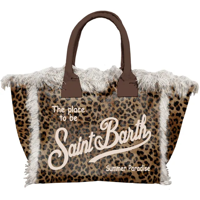 MC2 Saint Barth Vanity 00190L borsa donna sand leopard