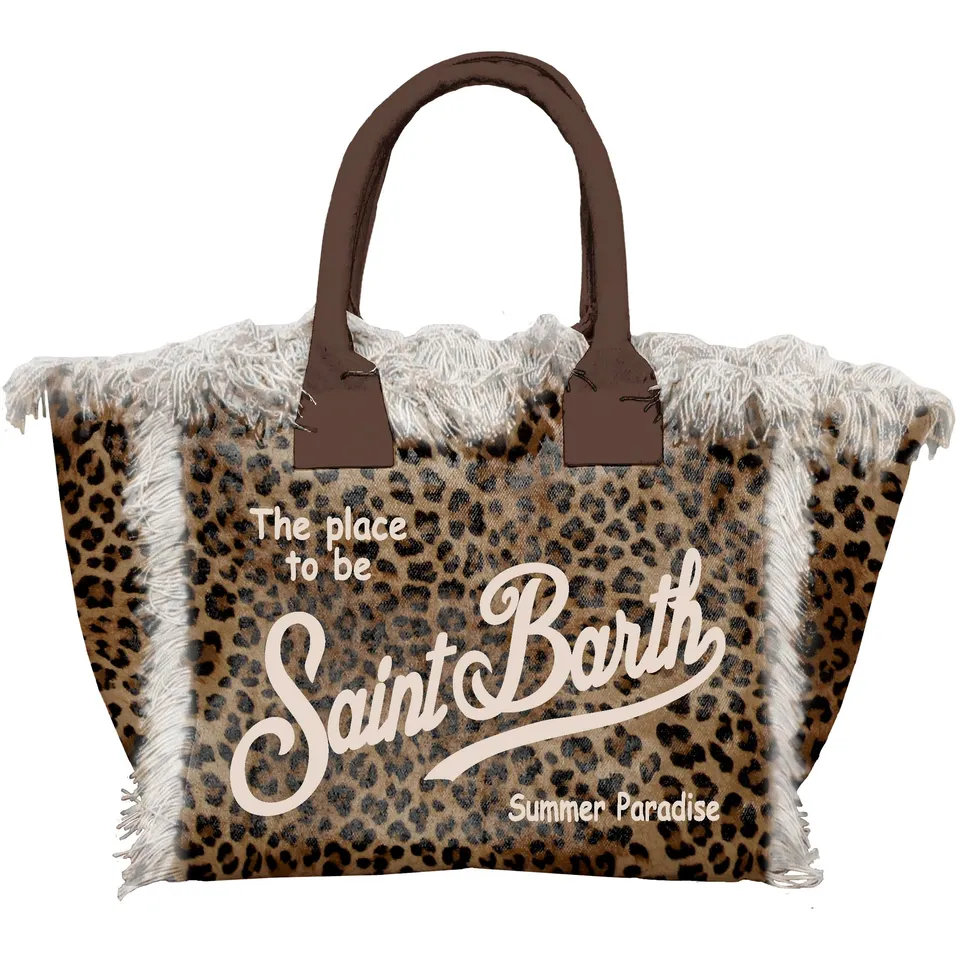 MC2 Saint Barth Vanity 00190L borsa donna sand leopard