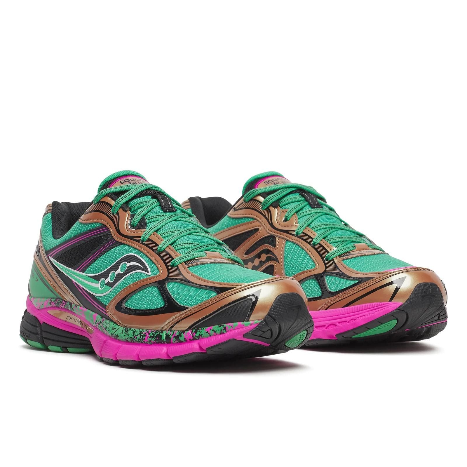 Saucony Progrid Guide 7 S70995 sneakers Green Bronze mesh