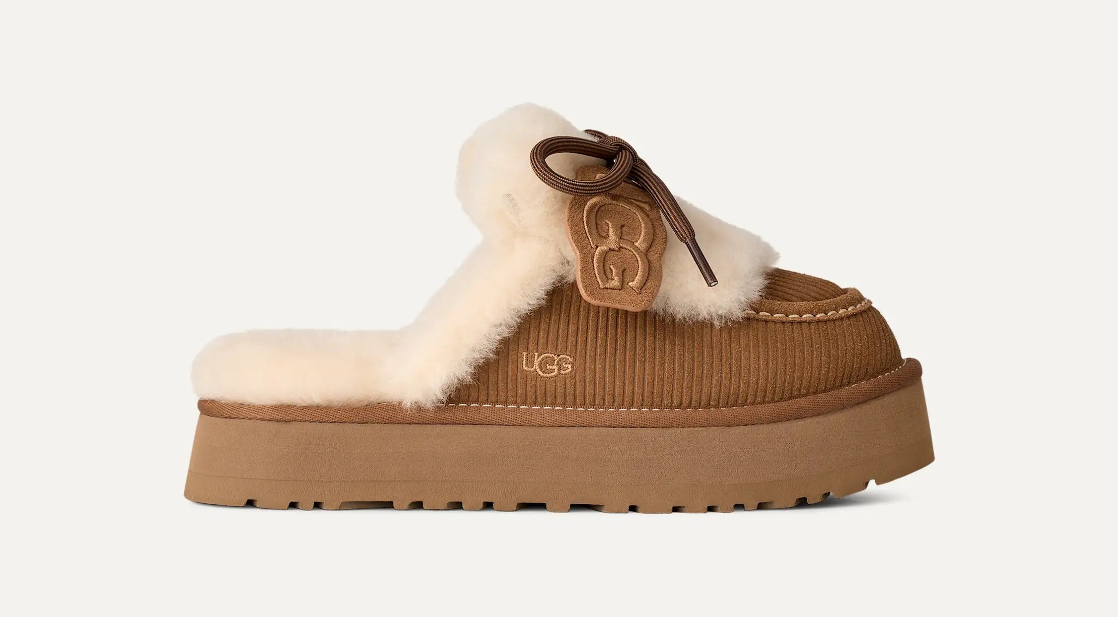 Ugg Disquette Heritage 1180360 ciabatta donna Chestnut