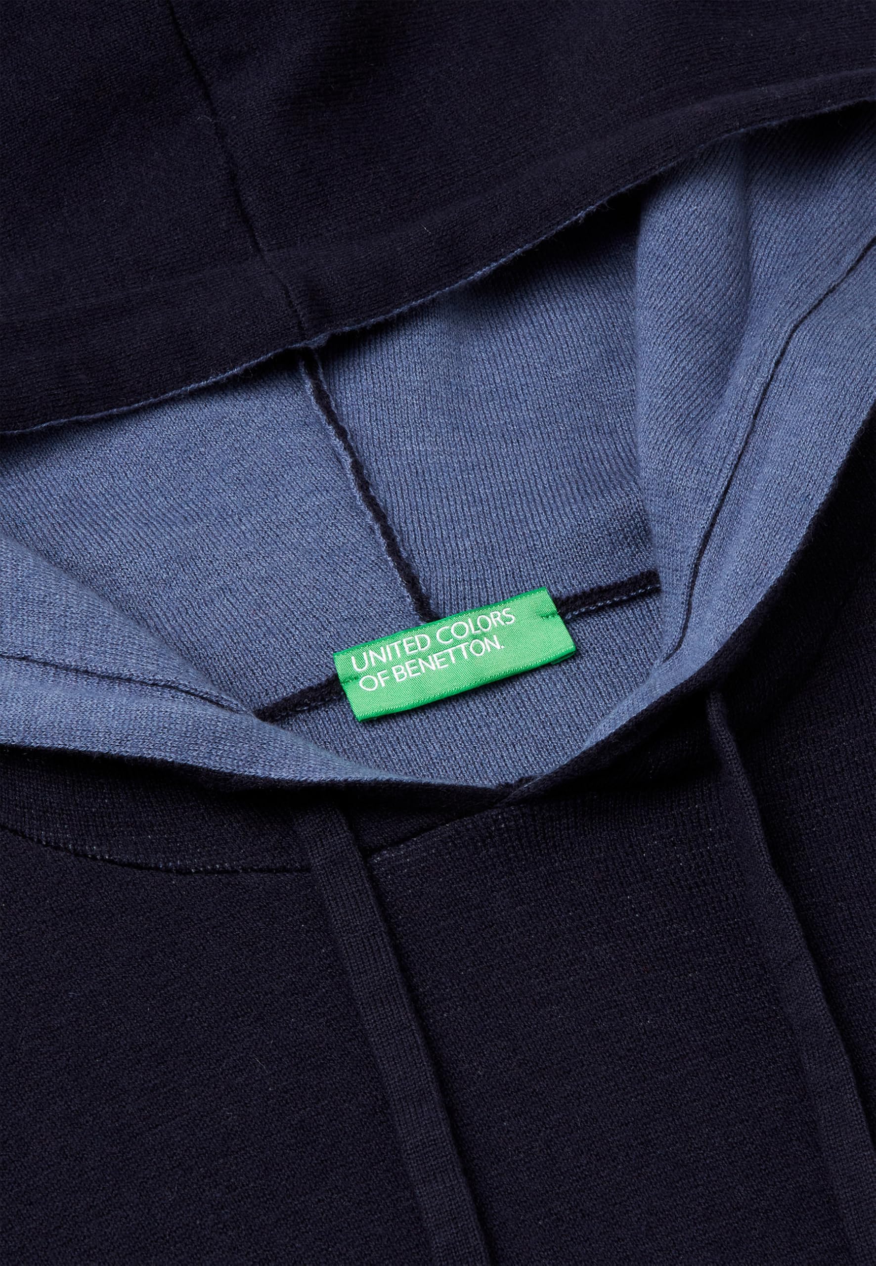 Benetton 1y6sk201x Felpa Uomo M con cappuccio over