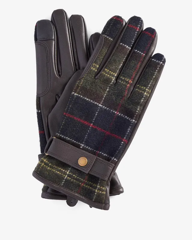 Barbour Aubrey LGL0133 guanti donna Classic Tartan touch