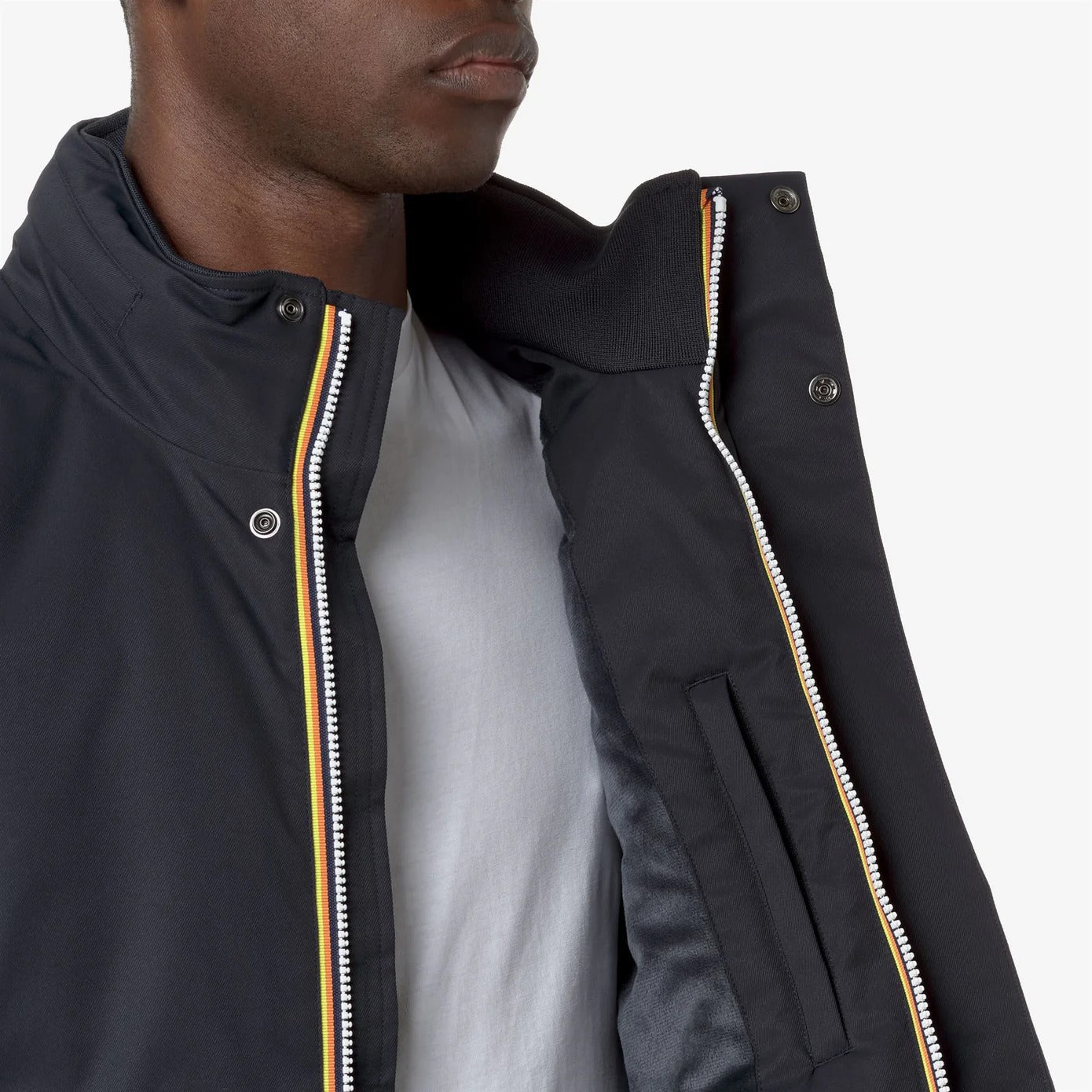 K-Way Amaury K8133EW Giacca Uomo Blue Depth Twill