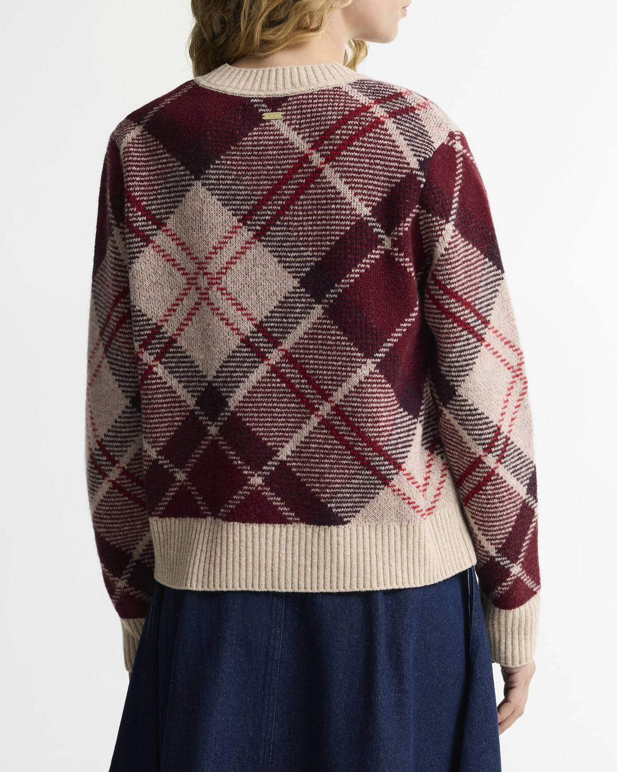 Barbour Stevie LKN1840 Maglione Donna Girocollo Multi
