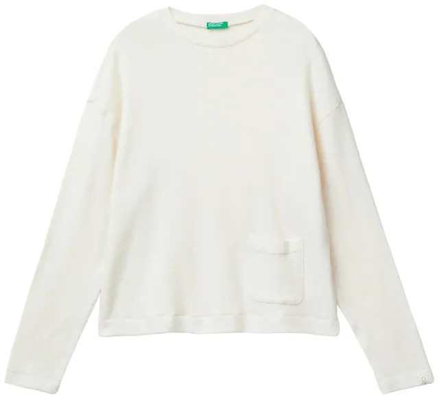 Benetton 3q413m06f Maglia Pigiama Donna L Jersey