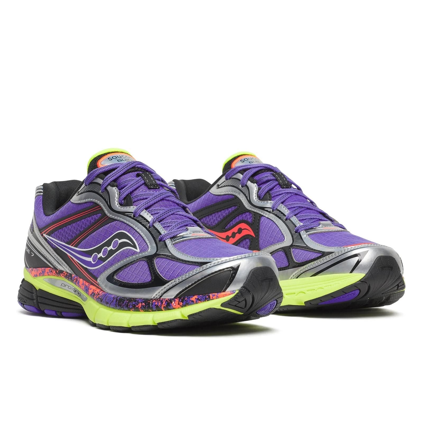 Saucony Progrid Guide 7 S70995 Sneaker Uomo Purple Citron