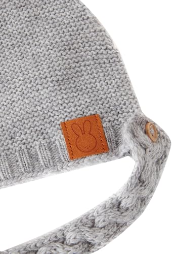 Benetton Berretto in Maglia Neonato con Orecchiette